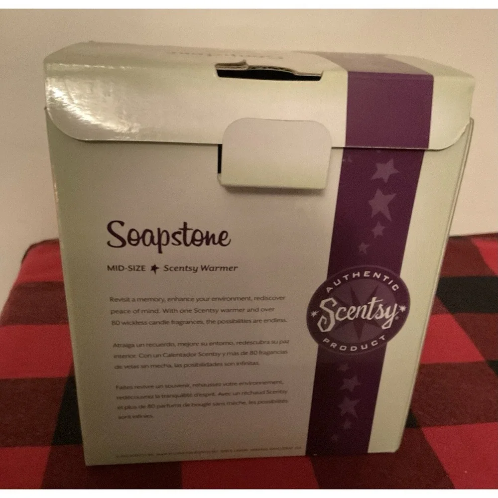 Scentsy‎  Soapstone Midsize - Wax Warmer Good Used Working Midsize Compact
